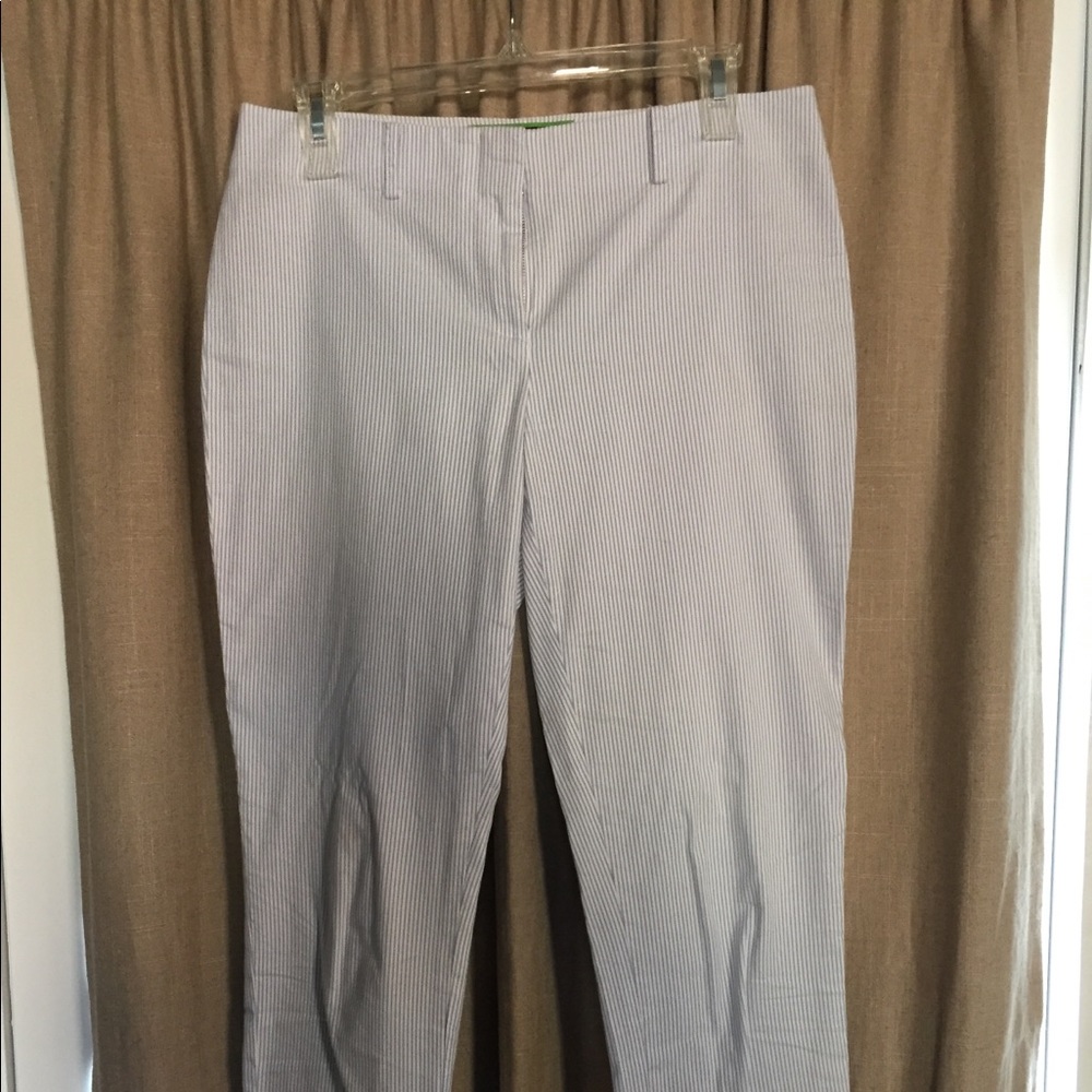 C. Wonder seersucker crop pants